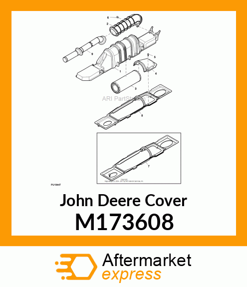 COVER, PANEL, UPPER SEAT CLOSEOUT L M173608