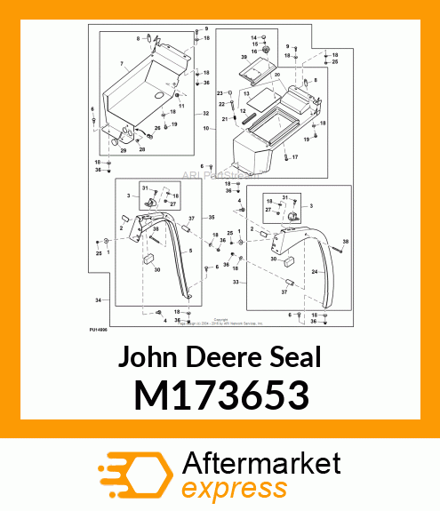 SEAL, EDGE PROTECTION MOULDING M173653