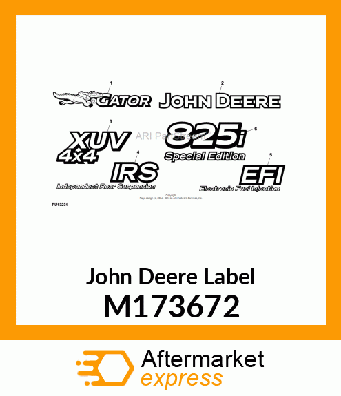 LABEL, LABEL, XUV SE M173672