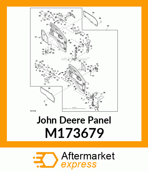 PANEL, DOOR, LH SE M173679