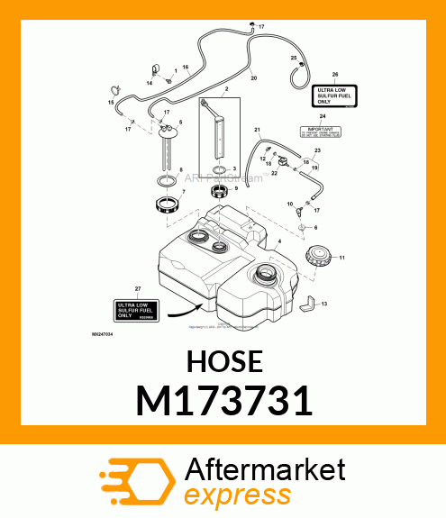 HOSE M173731