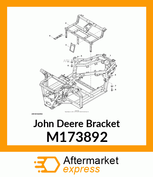 BRACKET, BRACKET, FUSE BLOCK MOUNT M173892