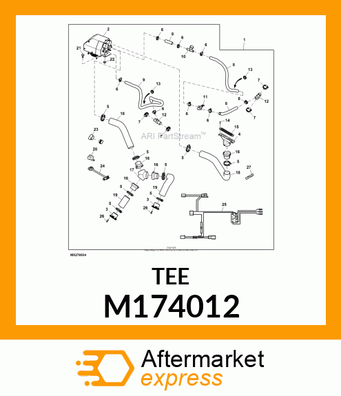 HAND OPERATED VALVE, VALVE, BLEEDER M174012