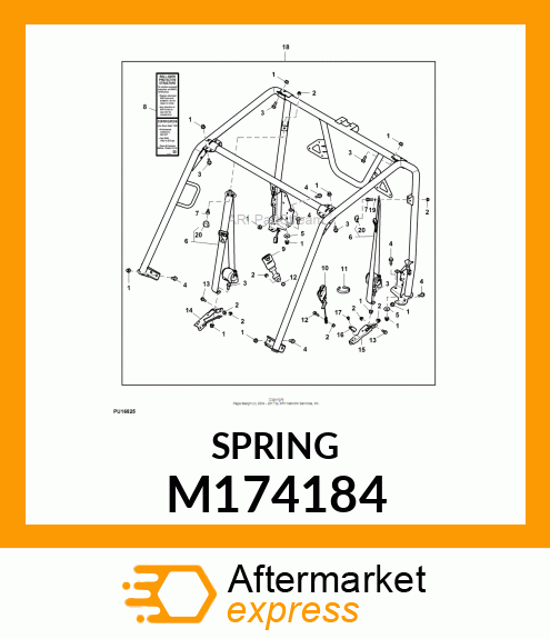 SPRING, WAVE M174184