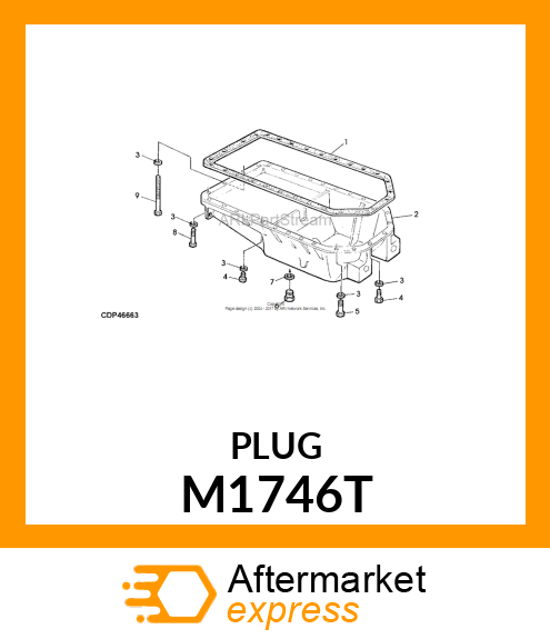 DRAIN PLUG M1746T