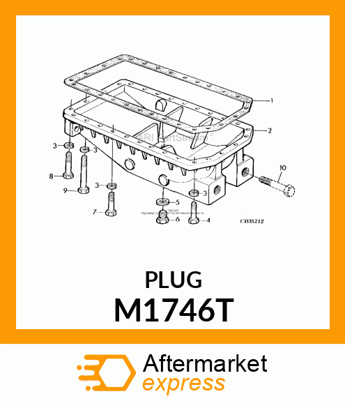 DRAIN PLUG M1746T