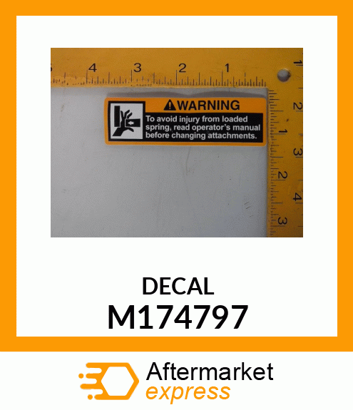 LABEL,PINCH POINT WARNING M174797