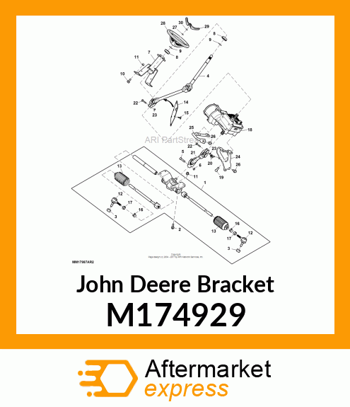 BRACKET, BRACKET, EPAS SUPPORT PAI M174929