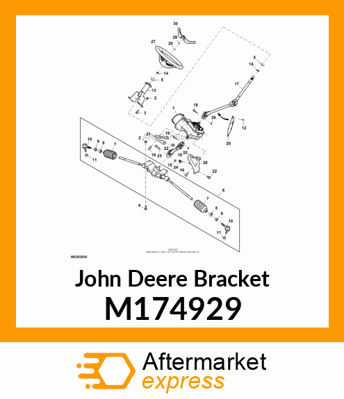 BRACKET, BRACKET, EPAS SUPPORT PAI M174929