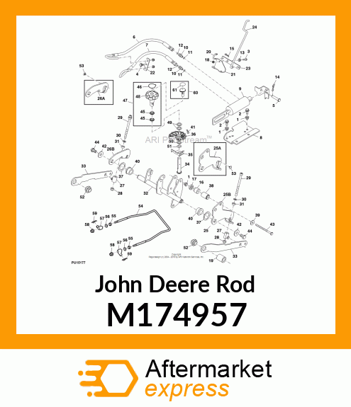 ROD, SPOOL VALVE M174957