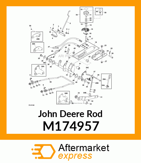 ROD, SPOOL VALVE M174957