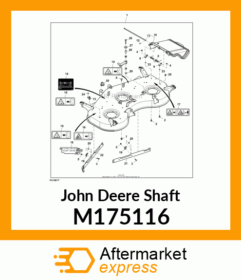 SHAFT, PIVOTING IDLER M175116