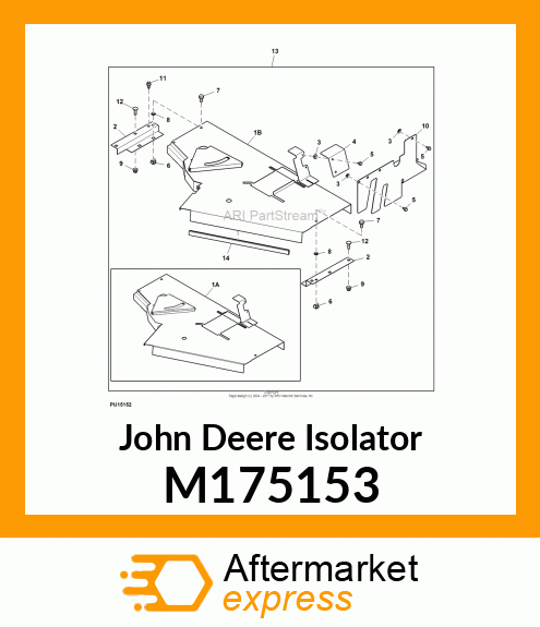 ISOLATOR, 1.429 FEET OF M44391 CHAN M175153