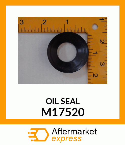 SEAL RUBBER BRG M17520