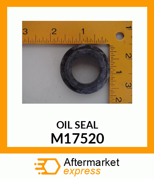 SEAL RUBBER BRG M17520