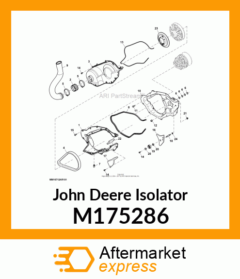 INSULATION, SOUND OUTER M175286