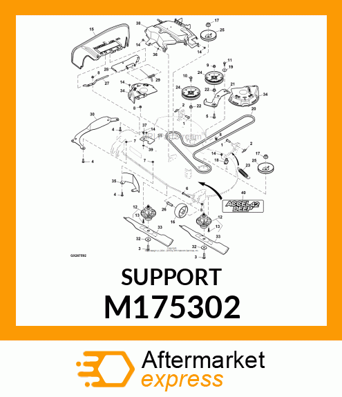 GUARD, TOE GUARD M175302