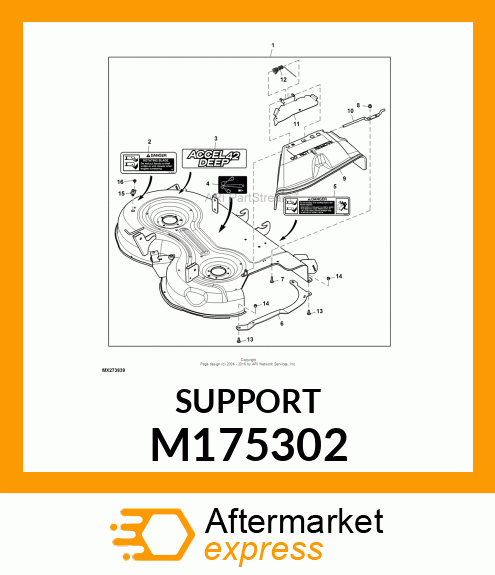 GUARD, TOE GUARD M175302