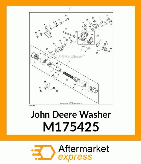 WASHER, LOCKING WASHER M175425