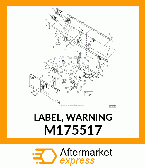 LABEL, WARNING M175517