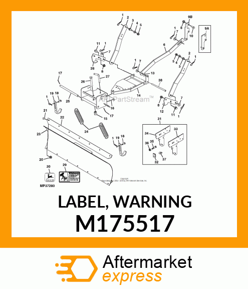 LABEL, WARNING M175517