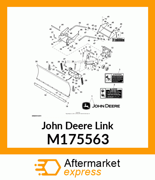 LINK, FRONT ATTACHMENT LIFT WIREFOR M175563