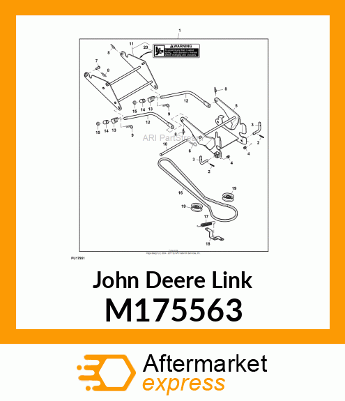 LINK, FRONT ATTACHMENT LIFT WIREFOR M175563