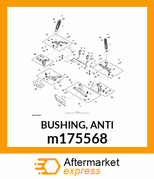 BUSHING, ANTI m175568