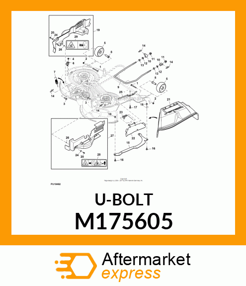 ROD, FRONT DRAFT M175605