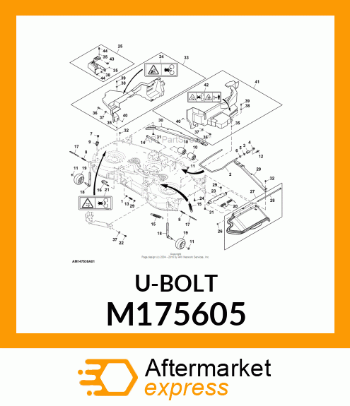 ROD, FRONT DRAFT M175605