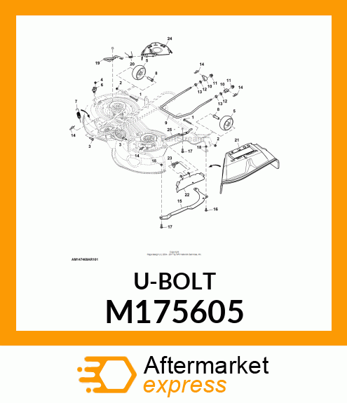 ROD, FRONT DRAFT M175605