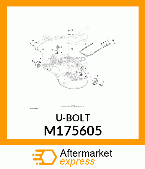 ROD, FRONT DRAFT M175605