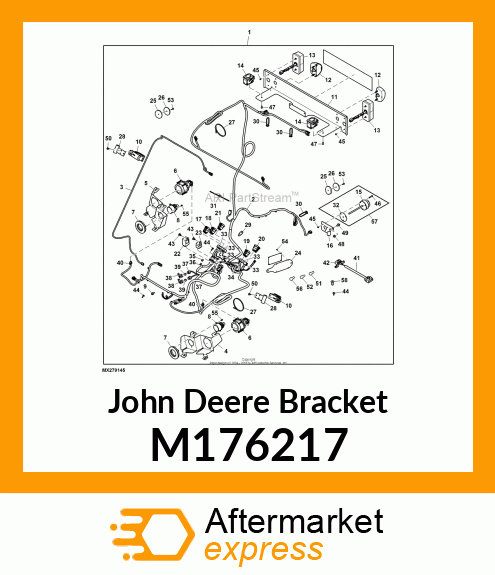 BRACKET, TRAILER CONNECTOR M176217