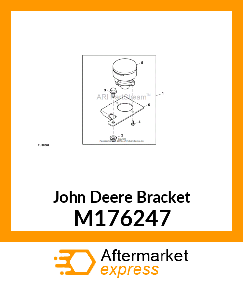 BRACKET, FOG LIGHT M176247