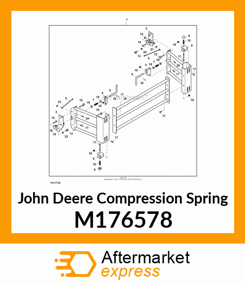 SPRING, COMPRESSION M176578