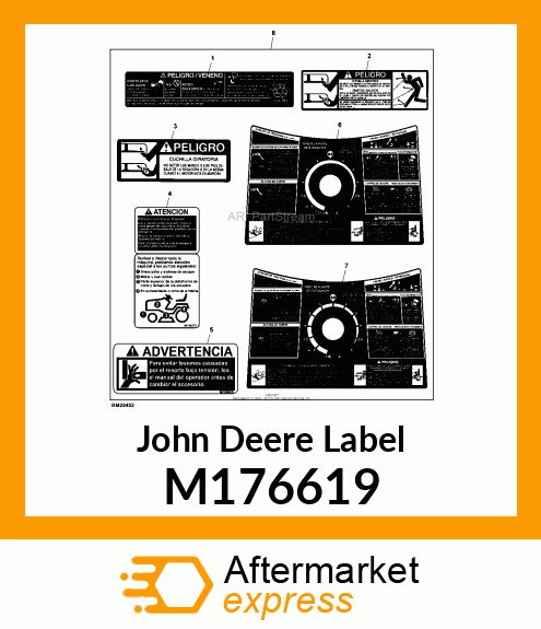 LABEL, LABEL,TUNNEL X3/X5 POWER M176619