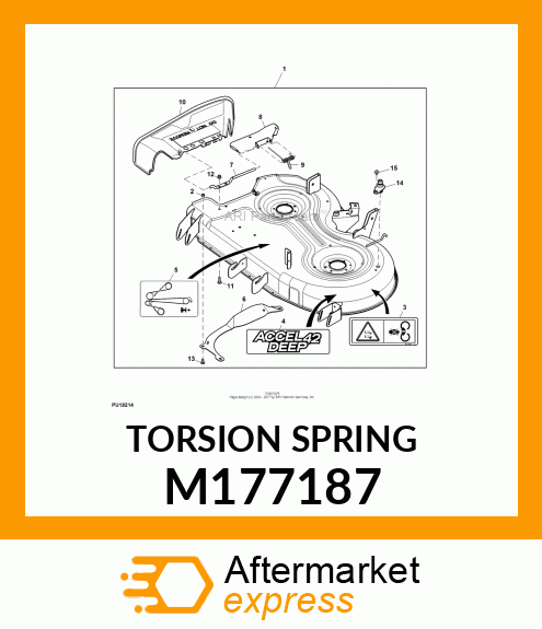 TORSION SPRING M177187