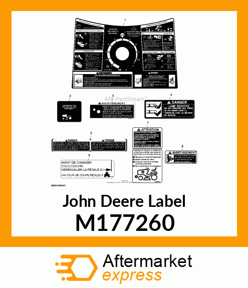 LABEL,TUNNEL X3/X5 MANUAL M177260