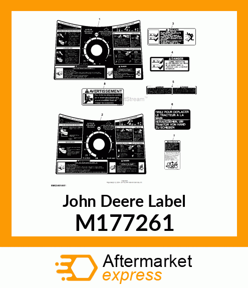 LABEL,TUNNEL X3/X5 POWER M177261