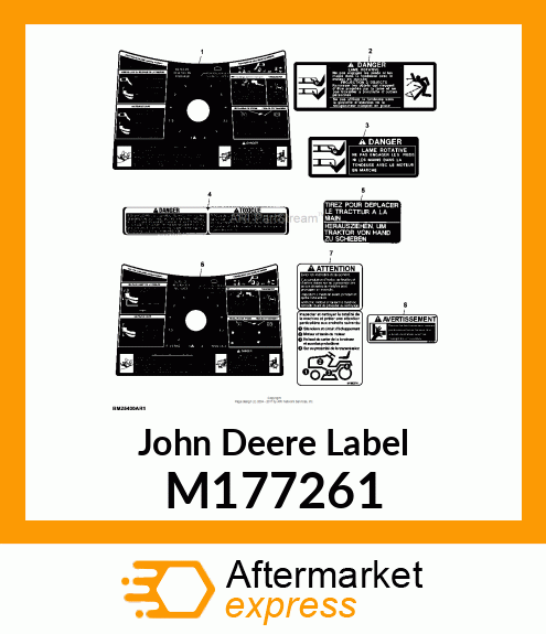 LABEL,TUNNEL X3/X5 POWER M177261