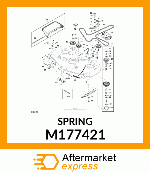 TORSION SPRING M177421