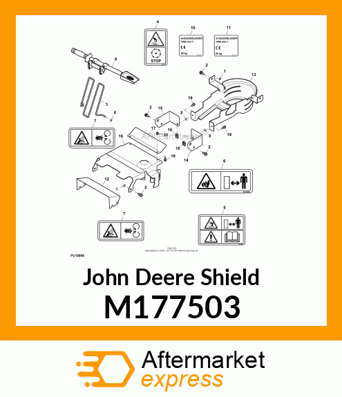 SHIELD, SHIELD, SIDE, EXPORT SNOWBL M177503