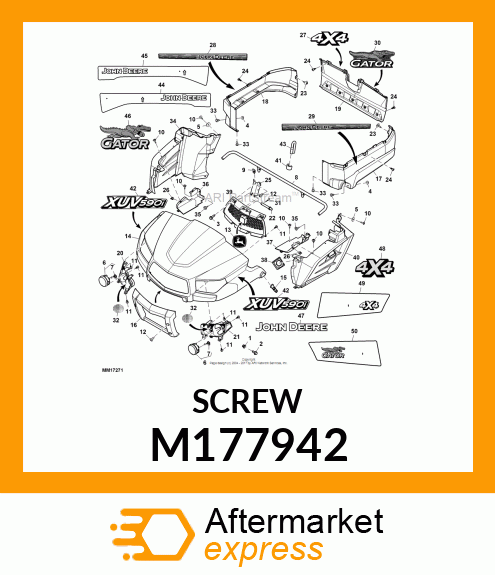 SCREW, SELF M177942