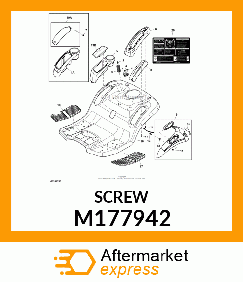 SCREW, SELF M177942