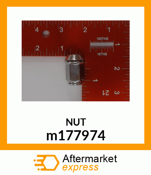 NUT, WHEEL EO302, MY18 MDUV m177974