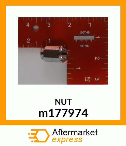 NUT, WHEEL EO302, MY18 MDUV m177974