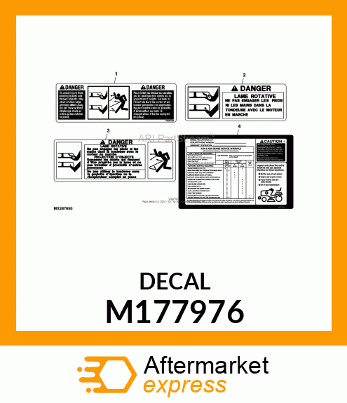 LABEL, SELECT SERIES SERVICE INTERV M177976