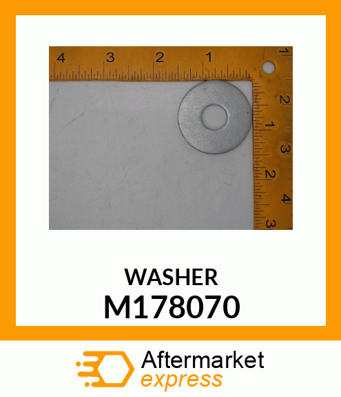 WASHER, HEAT TREATED M178070