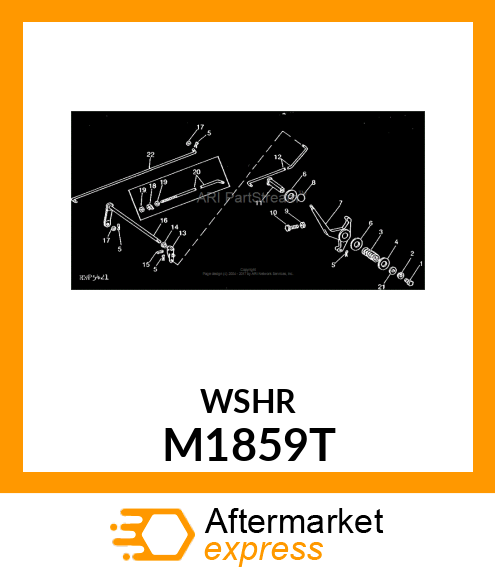 WASHER, THRUST M1859T