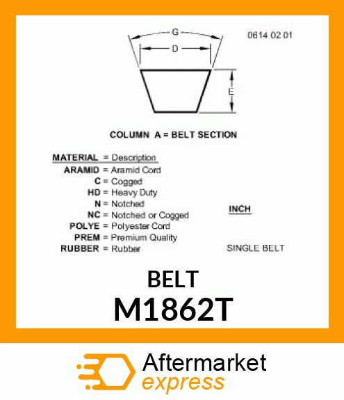 Belt M1862T
